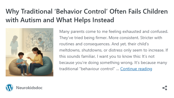 Over Therapy AKA Traditional Behavior controls on Autism. People are beginning to discuss the flaws of my upbringing.